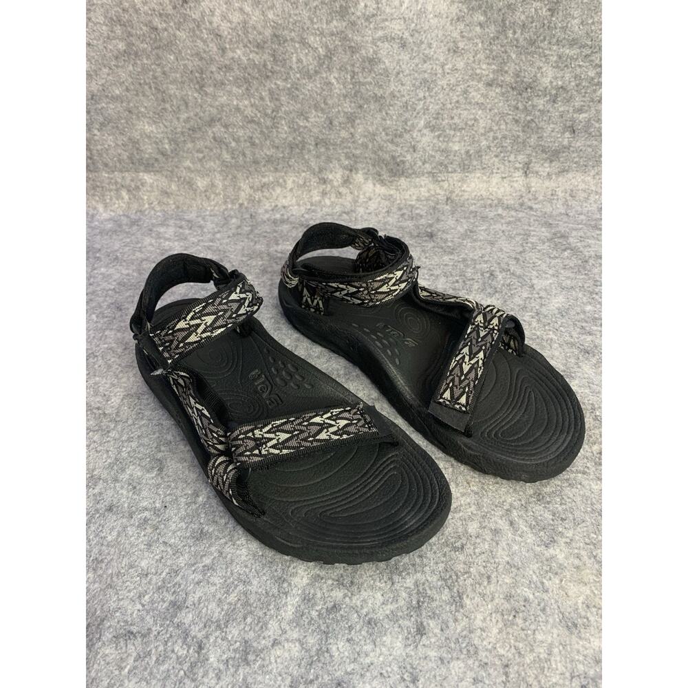 TEVA Pretty Rugged Nylon Blacks Shoes Sport Hiking Sandals Mens Size 8, 40.5